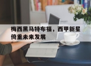 开云体育登录入口-梅西黑马特布福，西甲新星倚重未来发展的简单介绍